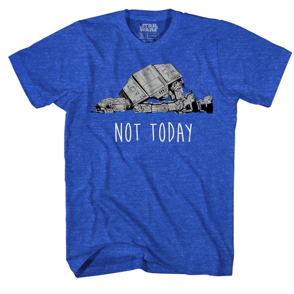Men’s Star Wars Not Today AT-AT Walker Tee - Picture 1 of 1